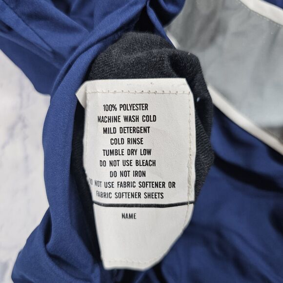 US Air Force ADULT SZ XS SHORT Jacket Blue Mesh Lined Zip Windbreaker Duro 2013 - Picture 12 of 14